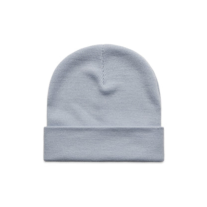 Premium Cuff Beanie in Powder, front