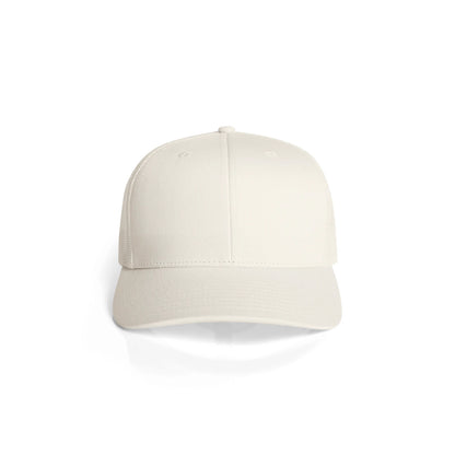 Premium Mesh Trucker Cap in Ecru, front