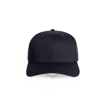 Premium Mesh Trucker Cap in Ink Blue, front