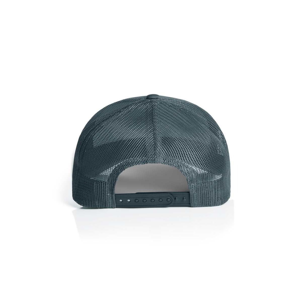 Premium Mesh Trucker Cap in Petrol Blue, back