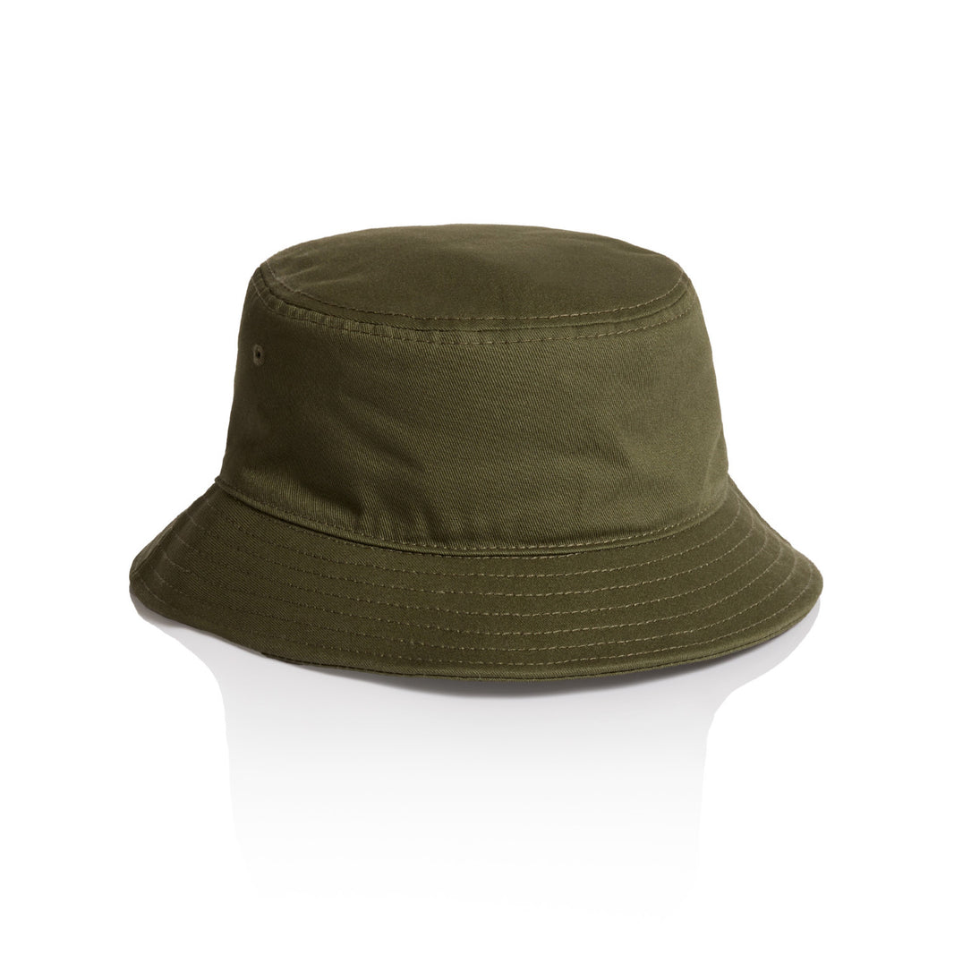 Premium Bucket Hat in Army, front