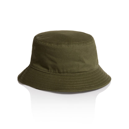 Premium Bucket Hat in Army, front