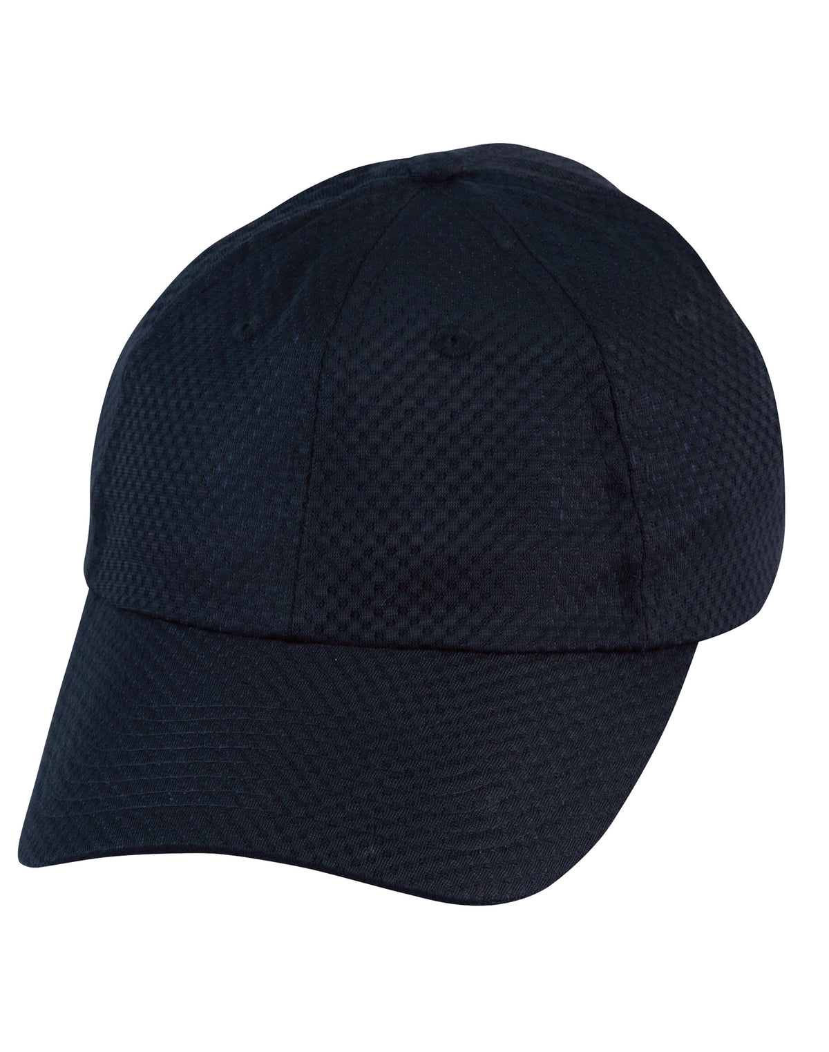Athletic Mesh Cap in Navy, front