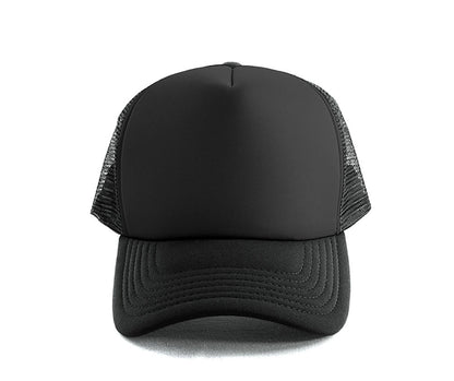 Classic Trucker Cap in Black, front