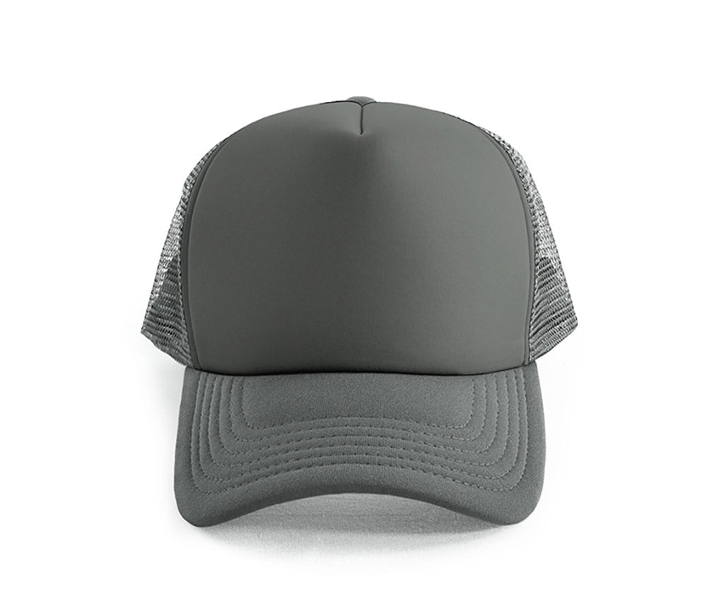 Classic Trucker Cap in Charcoal, front