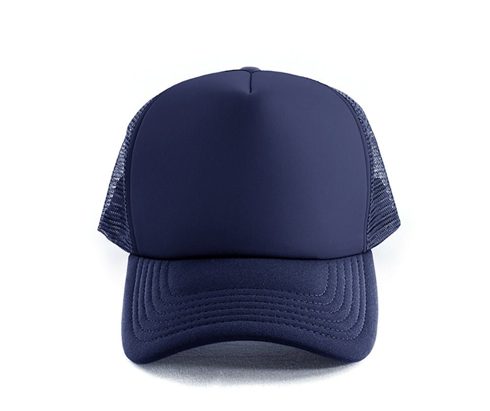 Classic Trucker Cap in Navy, front