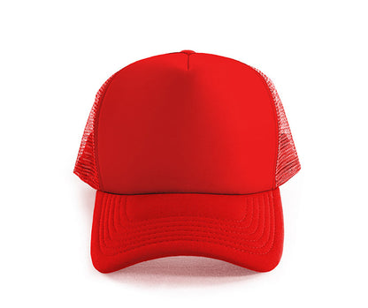 Classic Trucker Cap in Red, front