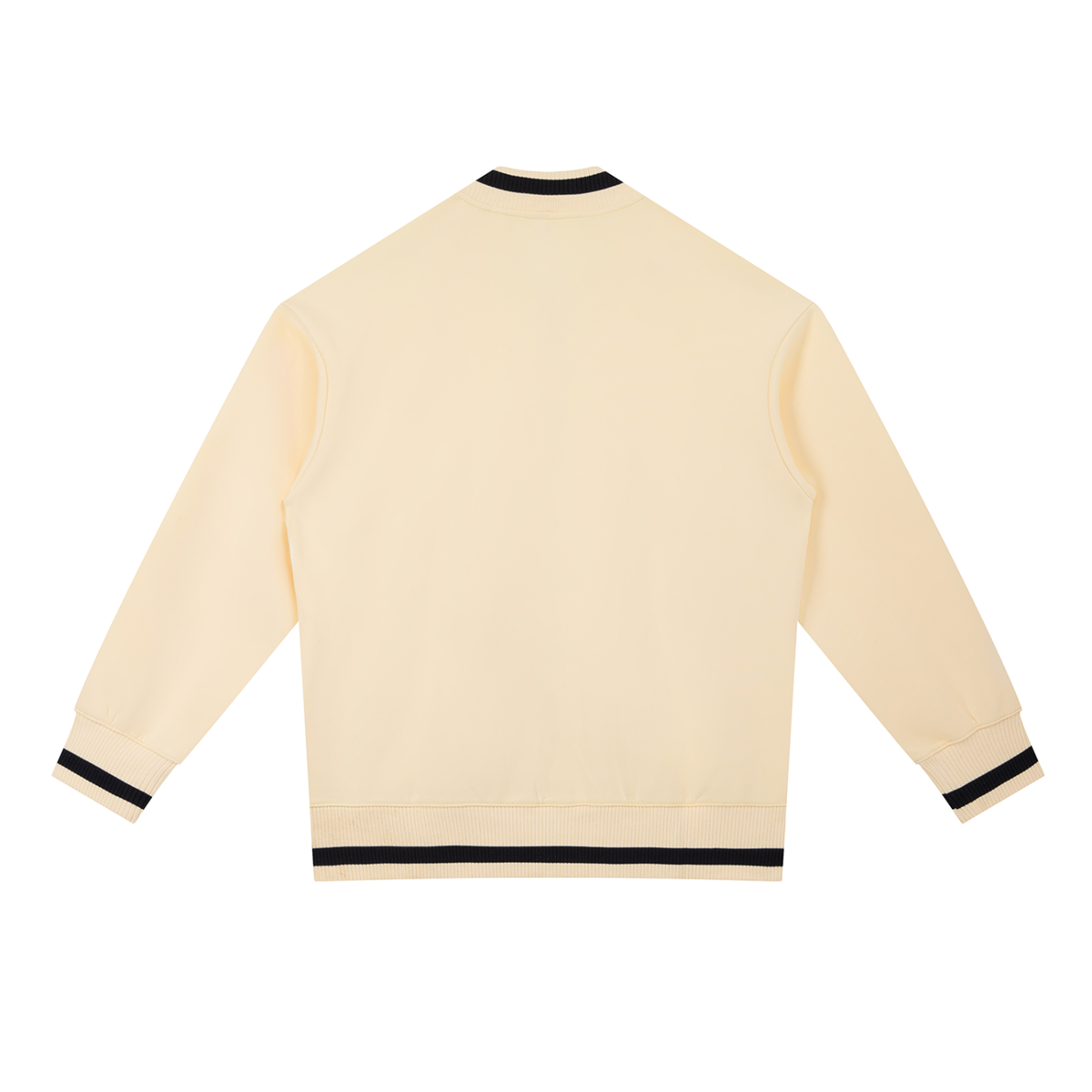 Contrast Piping Bomber Jacket
