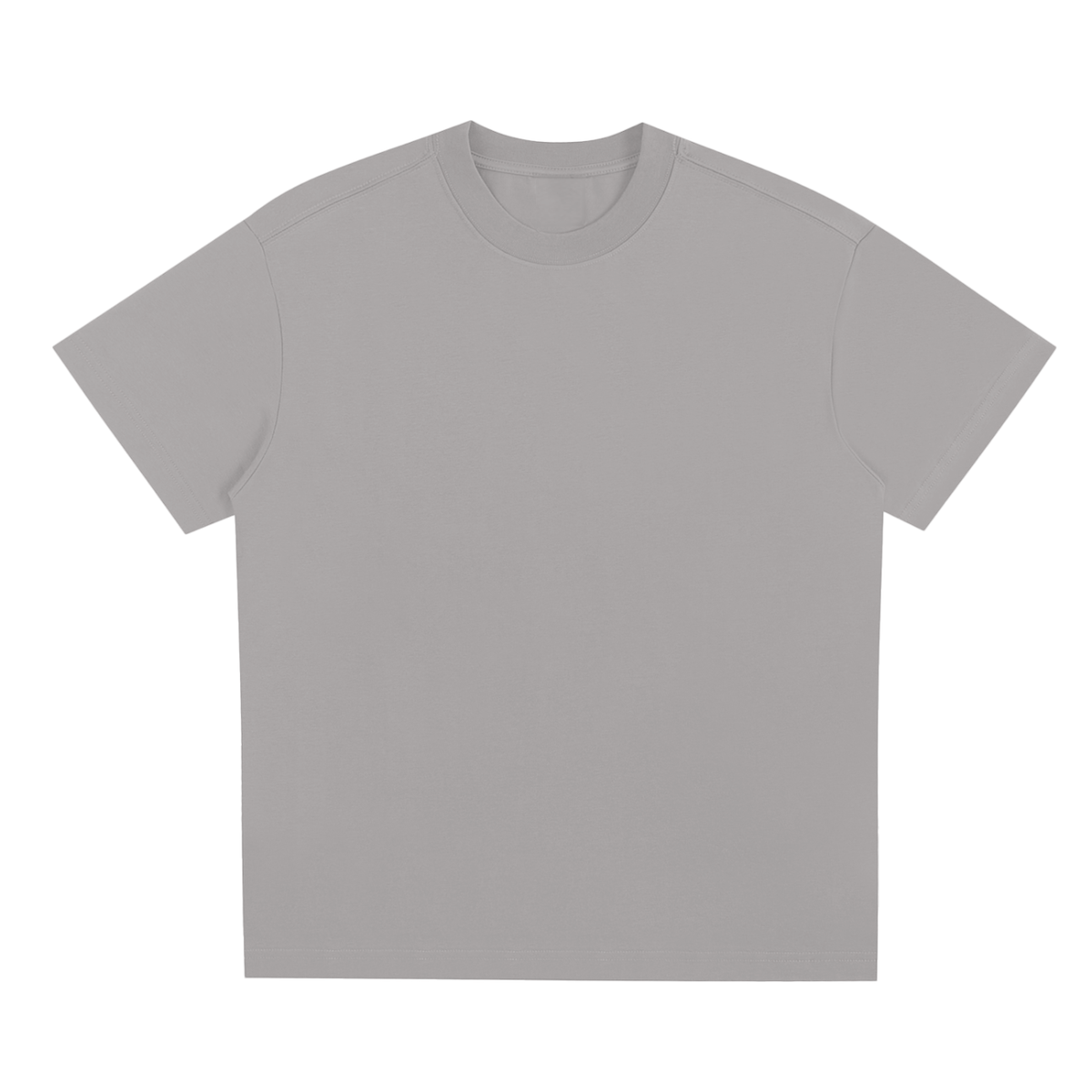 Quick-Dry Cooling Tee in Grey, front