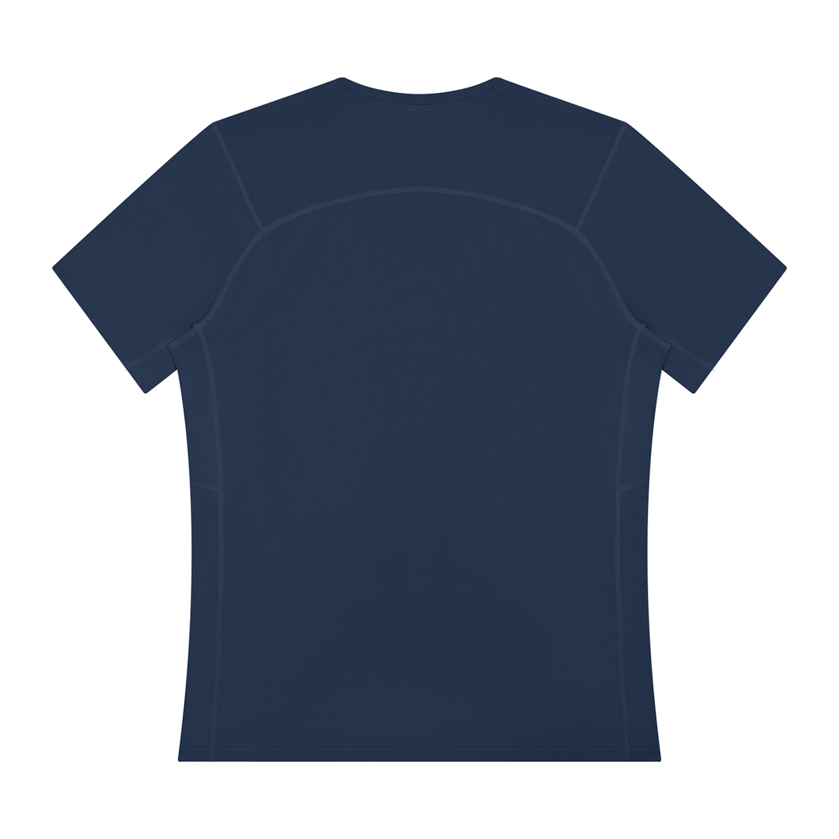 Men's Performance Running Tee in Navy, back