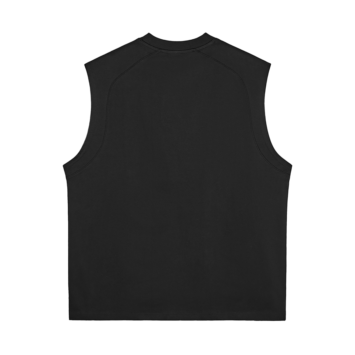 Quick-Dry Cooling Singlet in Black, back