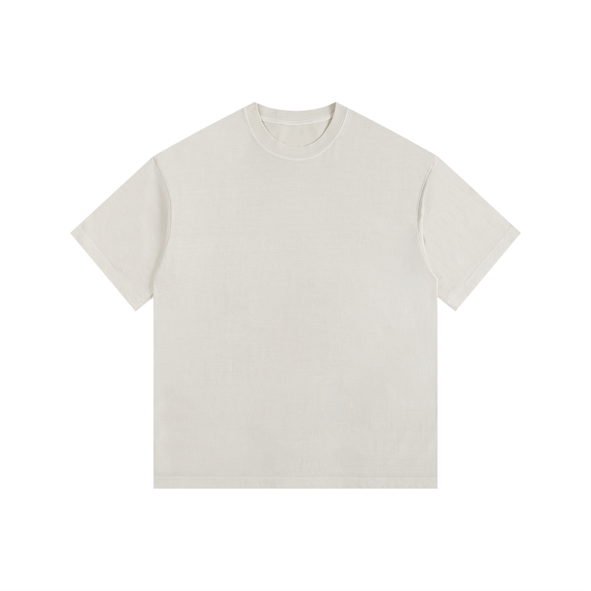 Vintage Wash Oversized Tee in Light Apricot, front