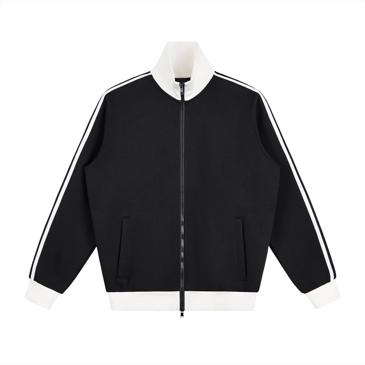 Side Stripe Fleece Track Jacket