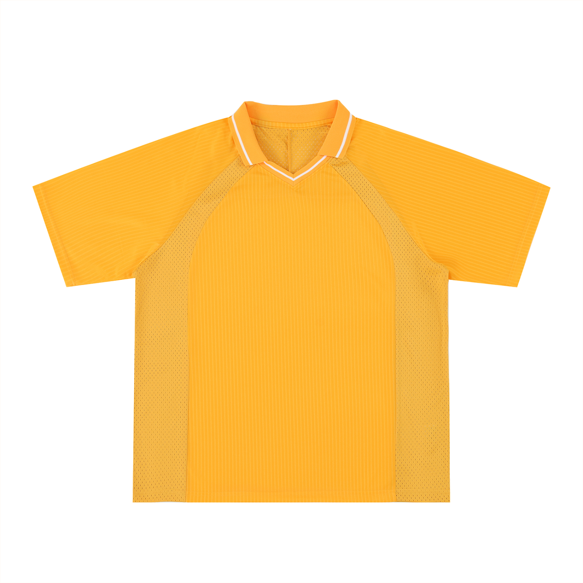 Striped Football Jersey in Yellow, front