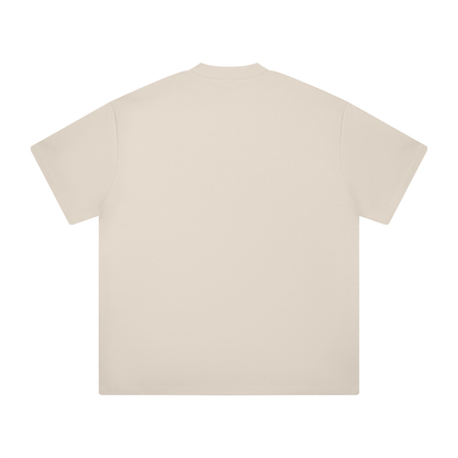 Ultra Heavyweight Tee in Light Apricot, back