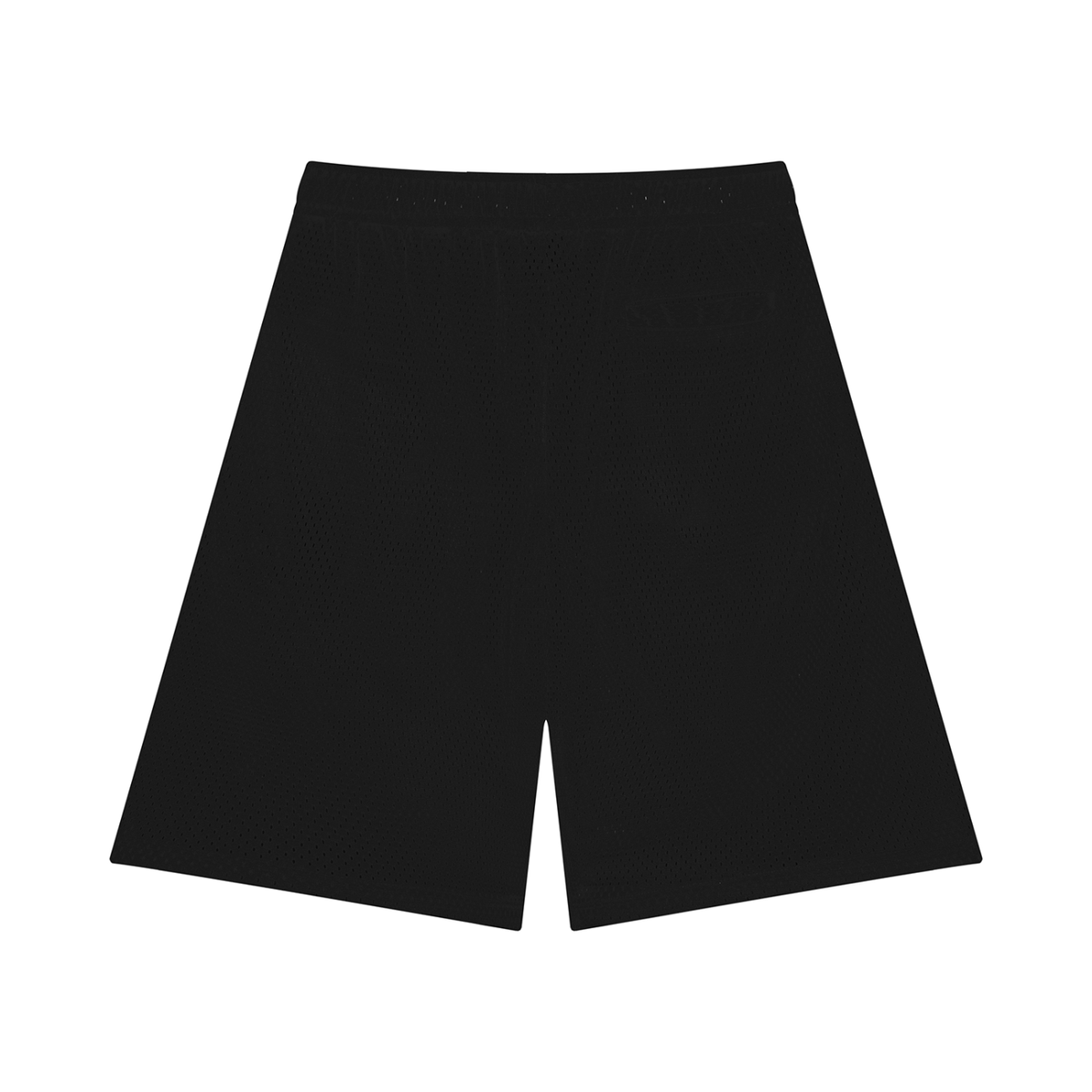 Mesh Basketball Shorts in Black, back
