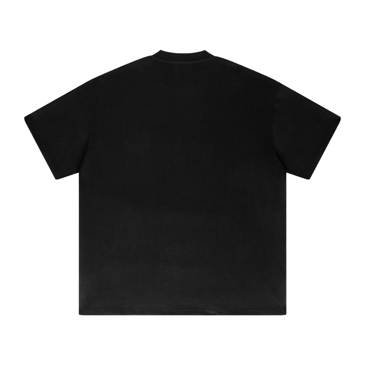 Ultra Heavyweight Tee in Black, back