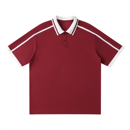 Contrast Piping Polo