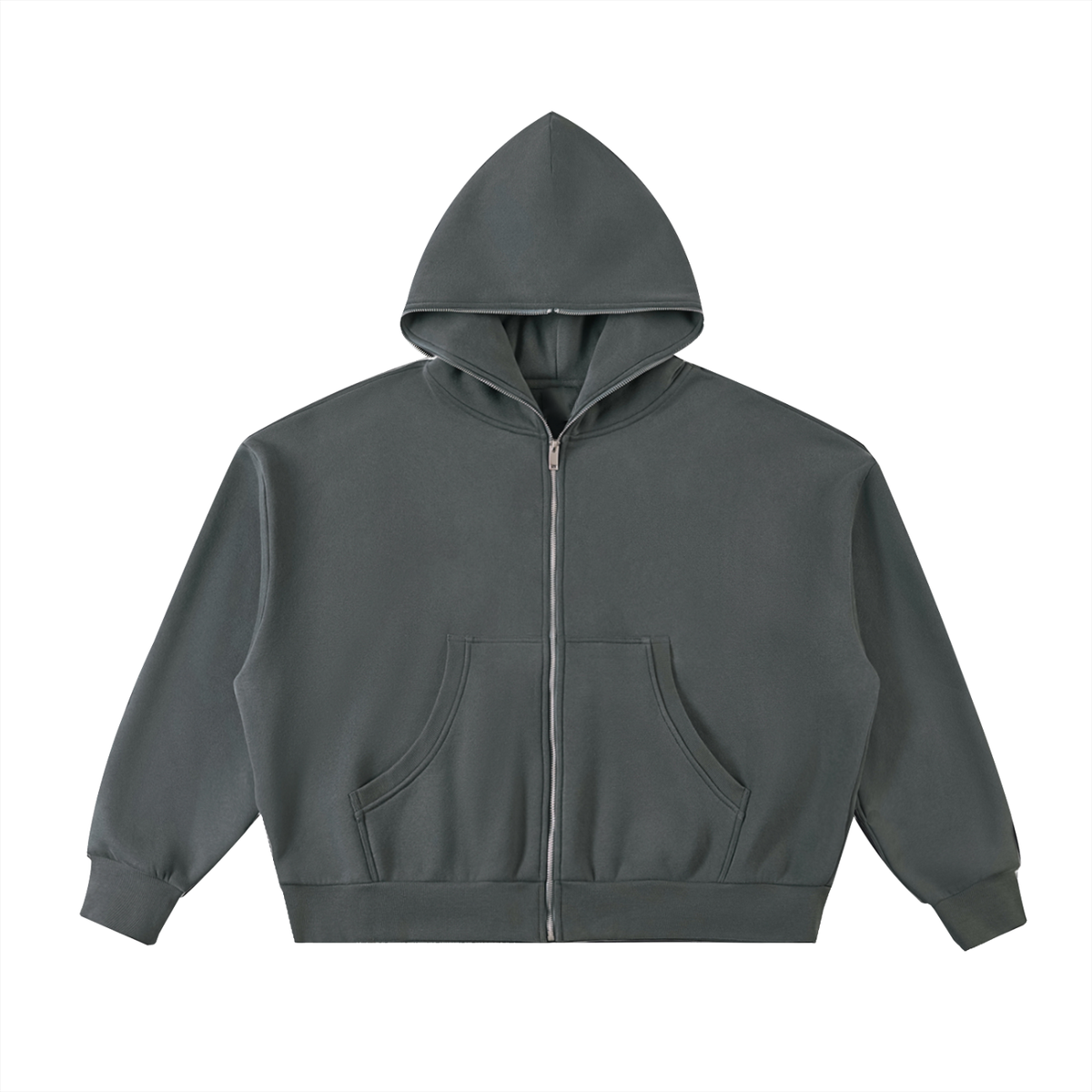Full-Zip Fleece Hoodie