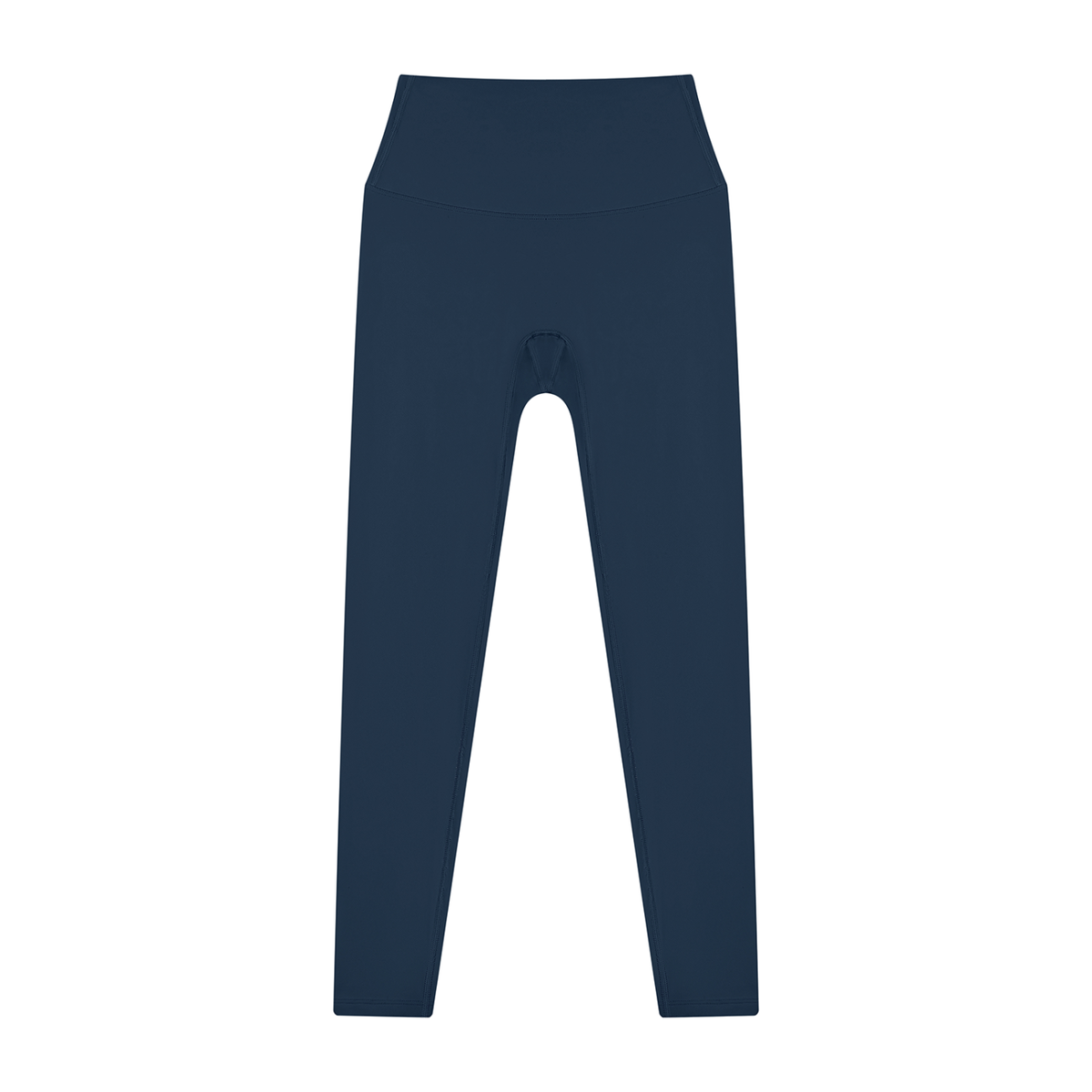 High Waisted Leggings in Navy, front