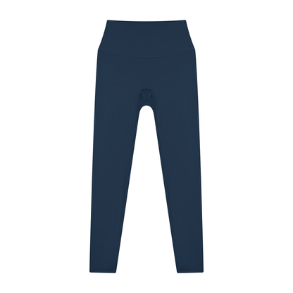 High Waisted Leggings in Navy, front