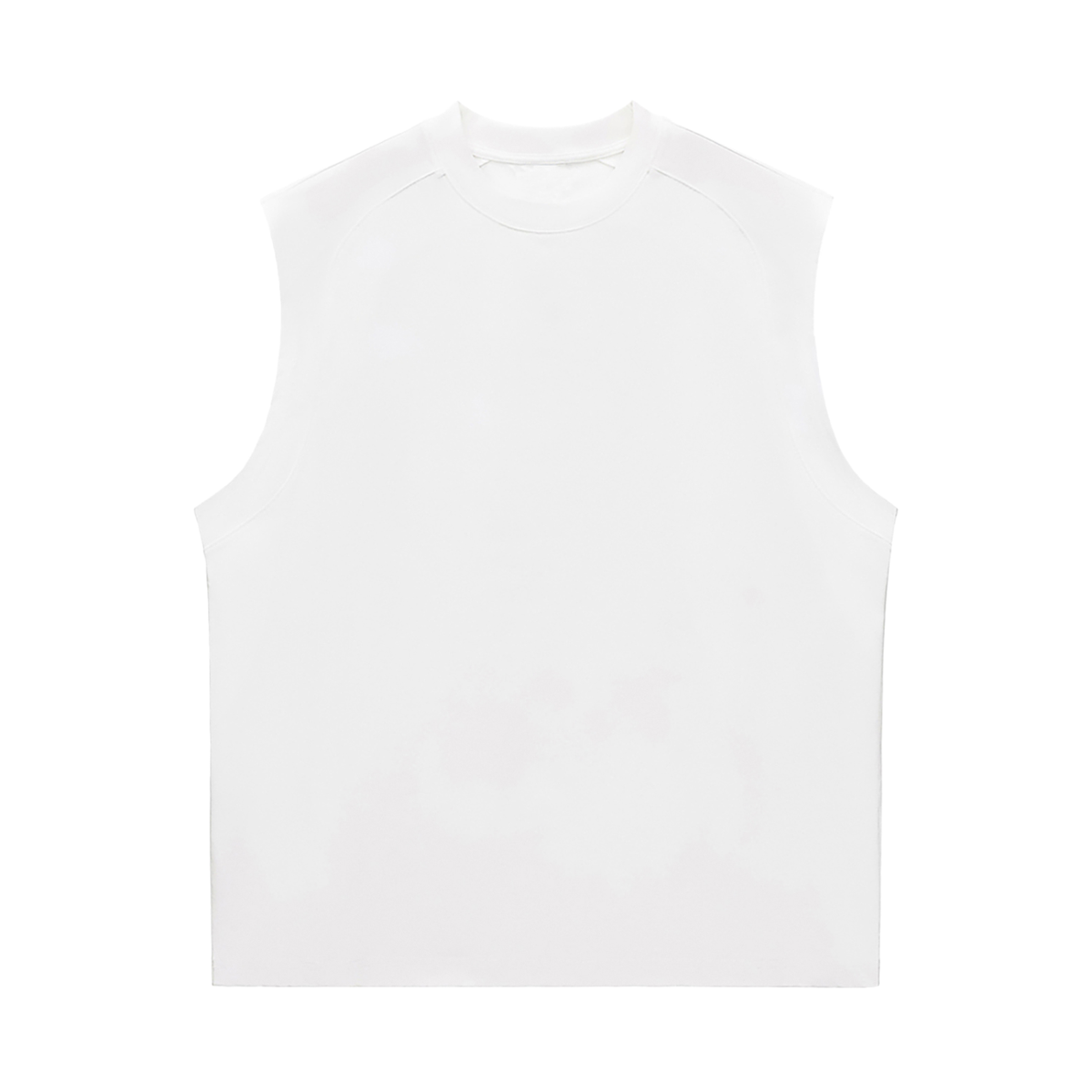 Quick-Dry Cooling Singlet in White, front