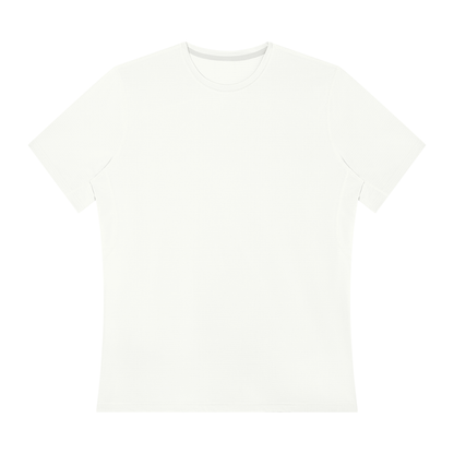 Men's Performance Running Tee in White, front