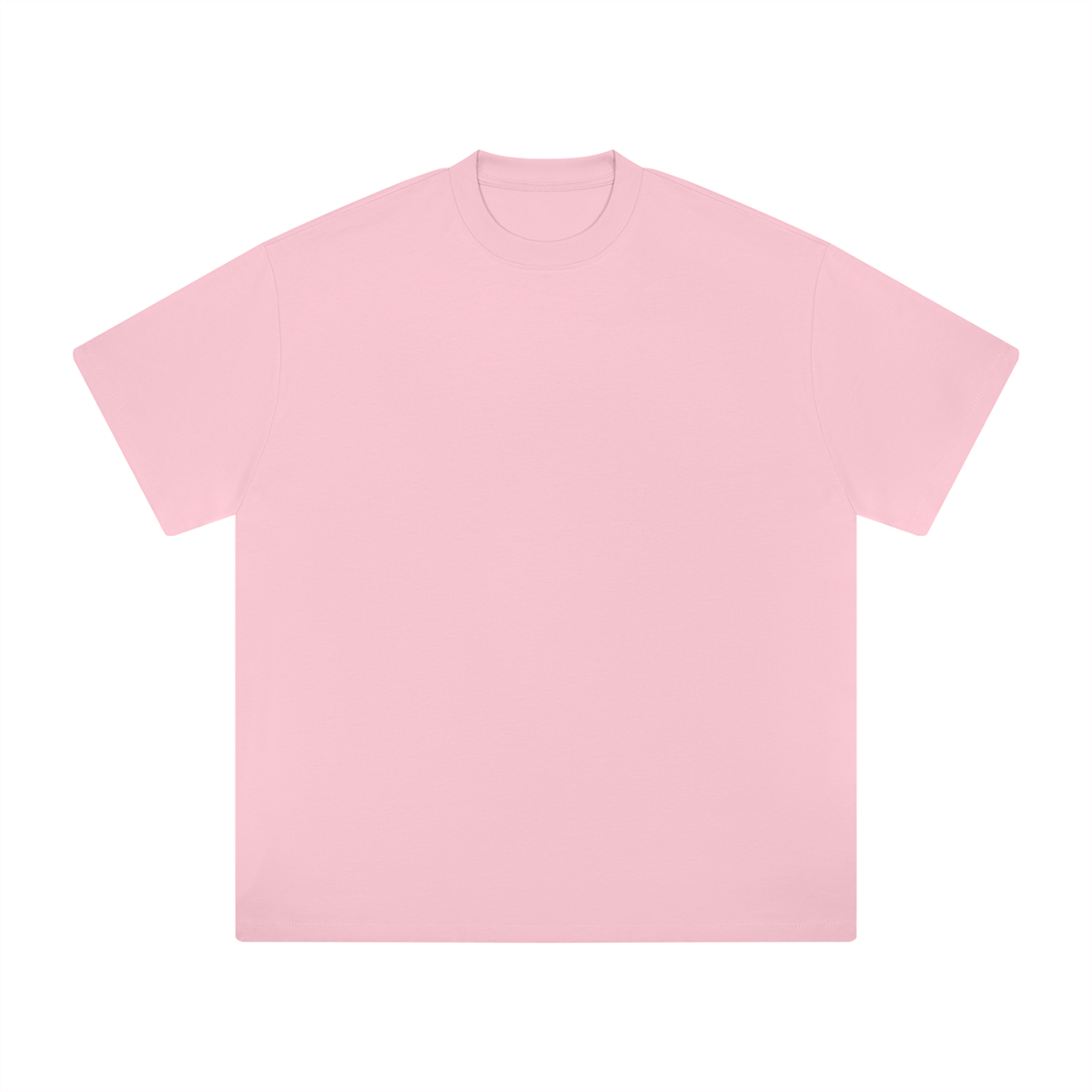 Ultra Heavyweight Tee in Pink, front