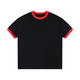 Black with Red