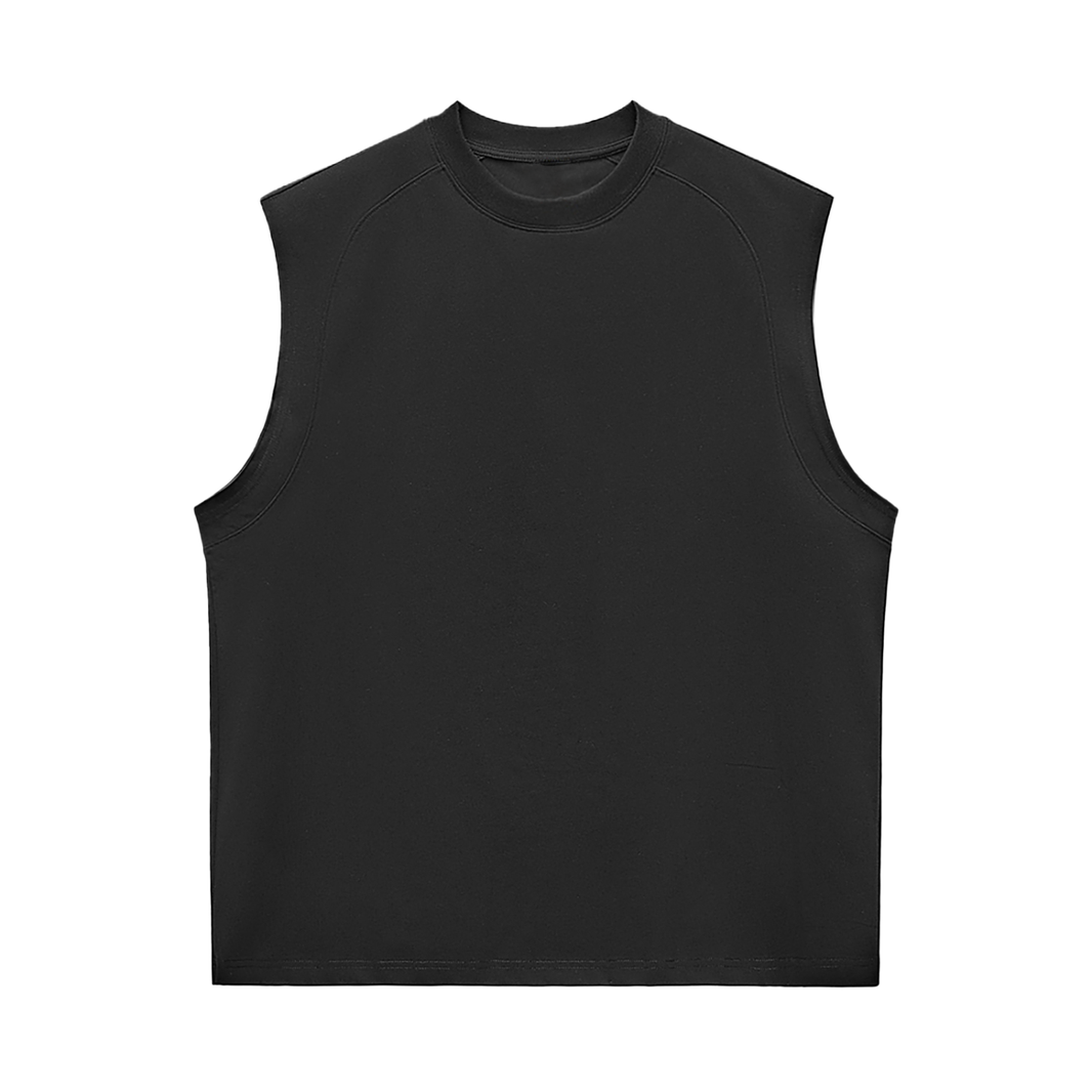 Quick-Dry Cooling Singlet in Black, front