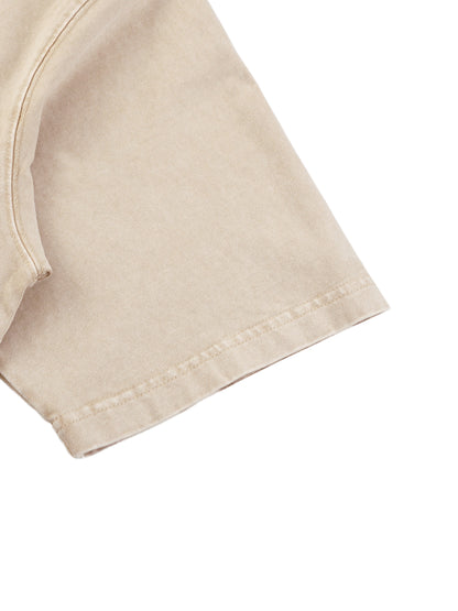 Mineral Wash Boxy Cotton T-Shirt